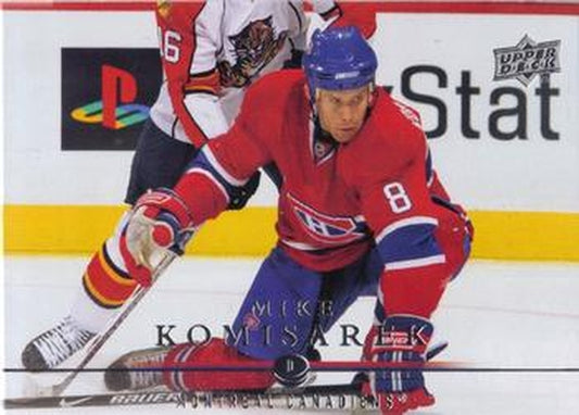 #97 Mike Komisarek - Montreal Canadiens - 2008-09 Upper Deck Hockey