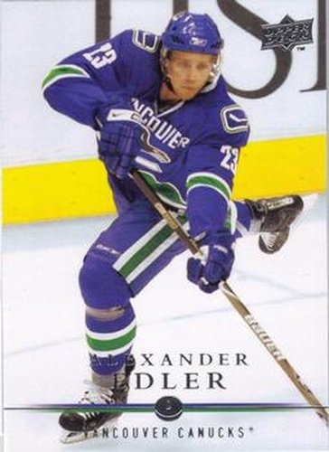 #9 Alexander Edler - Vancouver Canucks - 2008-09 Upper Deck Hockey