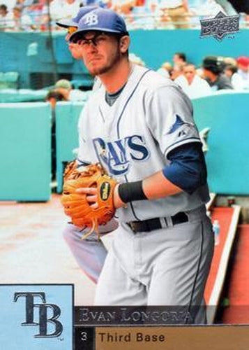 #898 Evan Longoria - Tampa Bay Rays - 2009 Upper Deck Baseball