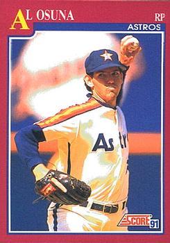 #89T Al Osuna - Houston Astros - 1991 Score Rookie & Traded Baseball