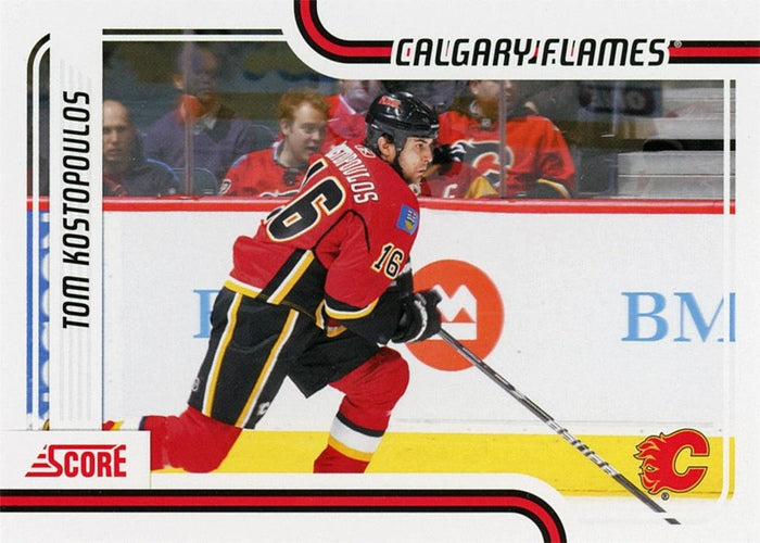 #89 Tom Kostopoulos - Calgary Flames - 2011-12 Score Hockey