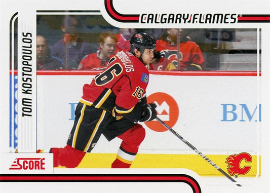 #89 Tom Kostopoulos - Calgary Flames - 2011-12 Score Hockey