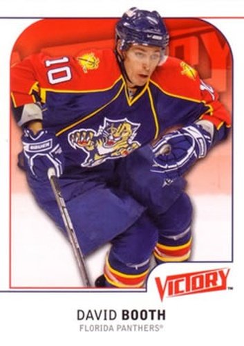 #89 David Booth - Florida Panthers - 2009-10 Upper Deck Victory Hockey