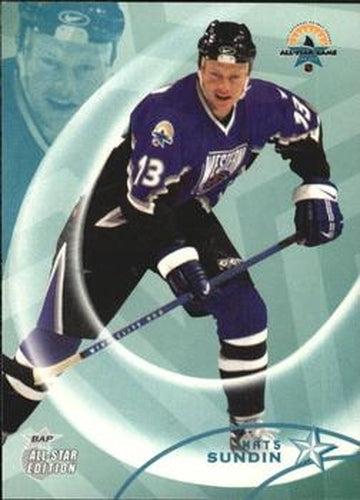 #89 Mats Sundin - Toronto Maple Leafs - 2002-03 Be a Player All-Star Edition Hockey