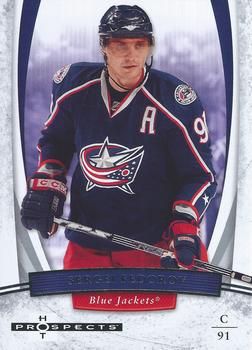 #89 Sergei Fedorov - Columbus Blue Jackets - 2007-08 Fleer Hot Prospects Hockey