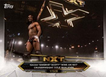 #89 Isaiah Scott - 2020 Topps WWE NXT Wrestling