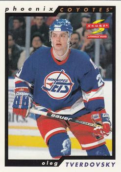 #89 Oleg Tverdovsky - Phoenix Coyotes - 1996-97 Score Hockey