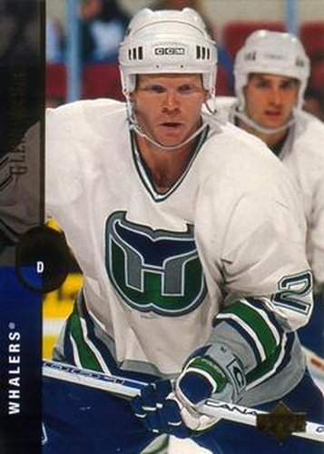 #89 Glen Wesley - Hartford Whalers - 1994-95 Upper Deck Hockey