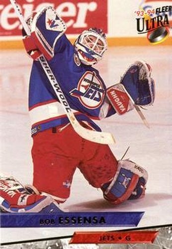 #89 Bob Essensa - Winnipeg Jets - 1993-94 Ultra Hockey