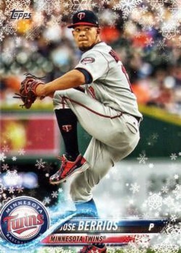 #HMW89 Jose Berrios - Minnesota Twins - 2018 Topps Holiday Baseball