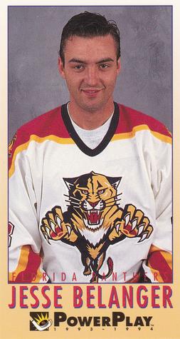 #89 Jesse Belanger - Florida Panthers - 1993-94 Fleer PowerPlay Hockey