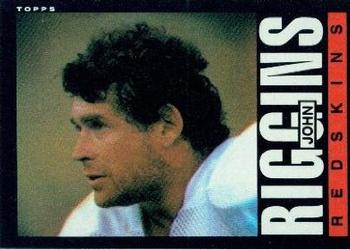 #189 John Riggins - Washington Redskins - 1985 Topps Football