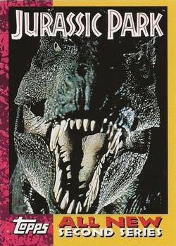 #89 Title Card Series 2 CL - 1993 Topps Jurassic Park