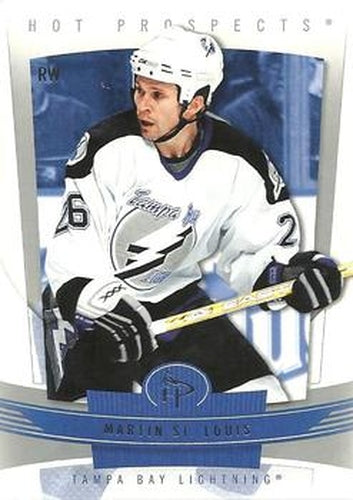 #89 Martin St. Louis - Tampa Bay Lightning - 2006-07 Fleer Hot Prospects Hockey