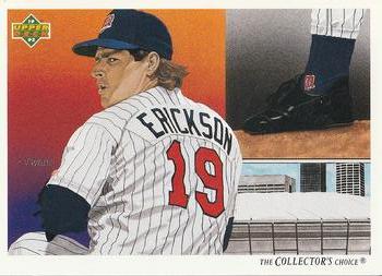 #89 Scott Erickson - Minnesota Twins - 1992 Upper Deck Baseball