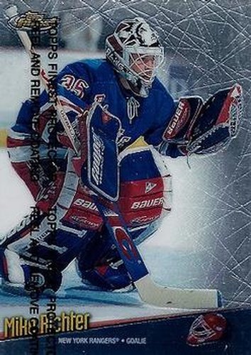 #89 Mike Richter - New York Rangers - 1998-99 Finest Hockey