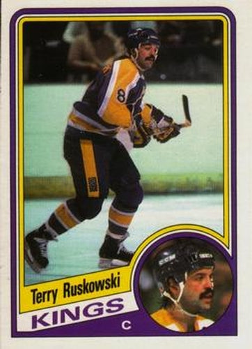 #89 Terry Ruskowski - Los Angeles Kings - 1984-85 O-Pee-Chee Hockey