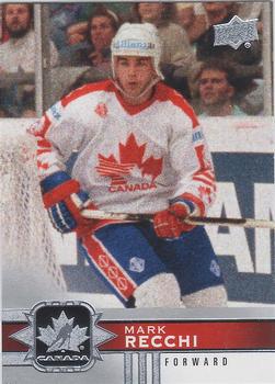 #89 Mark Recchi - Canada - 2017-18 Upper Deck Canadian Tire Team Canada Hockey