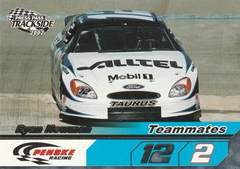#89 Ryan Newman - Penske Racing South - 2002 Press Pass Trackside Racing