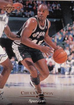 #89 Chuck Person - San Antonio Spurs - 1995-96 Upper Deck Basketball