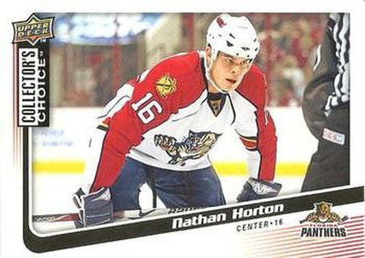#89 Nathan Horton - Florida Panthers - 2009-10 Collector's Choice Hockey