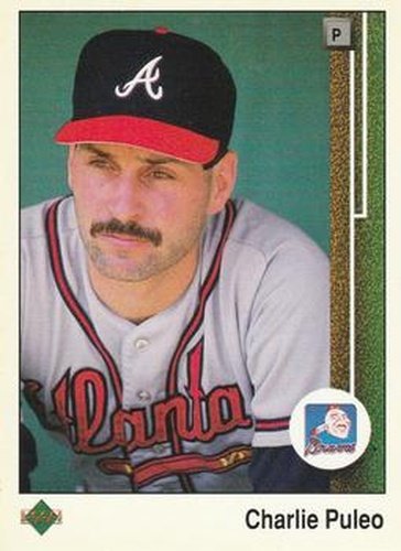 #589 Charlie Puleo - Atlanta Braves - 1989 Upper Deck Baseball