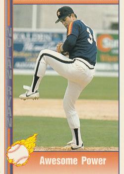 #89 Awesome Power - Houston Astros - 1991 Pacific Nolan Ryan Texas Express I Baseball