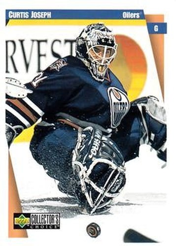 #89 Curtis Joseph - Edmonton Oilers - 1997-98 Collector's Choice Hockey