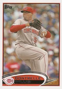 #89 Dontrelle Willis - Cincinnati Reds - 2012 Topps Baseball