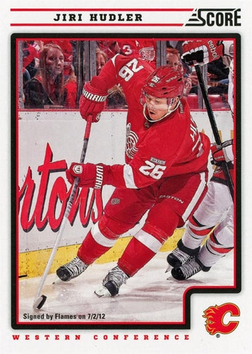 #89 Jiri Hudler - Calgary Flames - 2012-13 Score Hockey