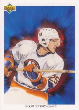 #89 David Volek - New York Islanders - 1991-92 Upper Deck Hockey