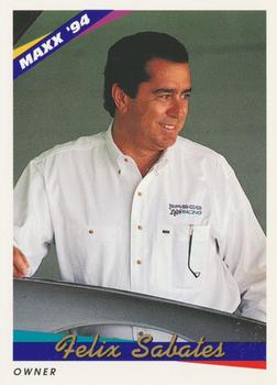 #89 Felix Sabates - SABCO Racing - 1994 Maxx Racing