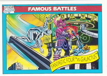 #89 Fantastic Four vs. Galactus - 1990 Impel Marvel Universe