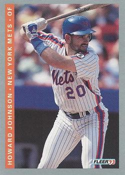 #89 Howard Johnson - New York Mets - 1993 Fleer Baseball