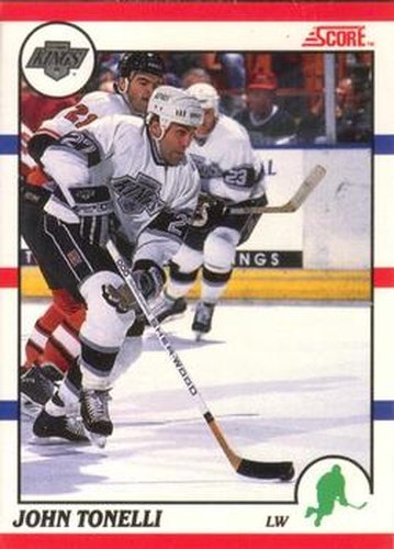#89 John Tonelli - Los Angeles Kings - 1990-91 Score Canadian Hockey