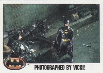 #89 Photographed by Vicki! - 1989 Topps Batman