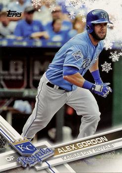 #HMW89 Alex Gordon - Kansas City Royals - 2017 Topps Holiday Baseball