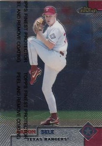 #89 Aaron Sele - Texas Rangers - 1999 Finest Baseball