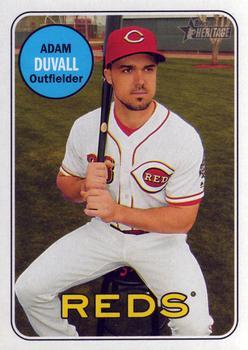 #89 Adam Duvall - Cincinnati Reds - 2018 Topps Heritage Baseball
