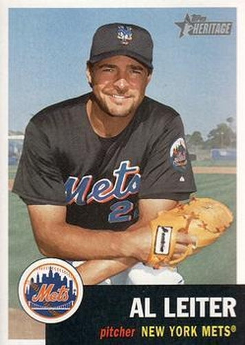 #89 Al Leiter - New York Mets - 2002 Topps Heritage Baseball