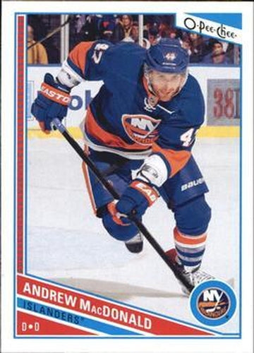 #89 Andrew MacDonald - New York Islanders - 2013-14 O-Pee-Chee Hockey