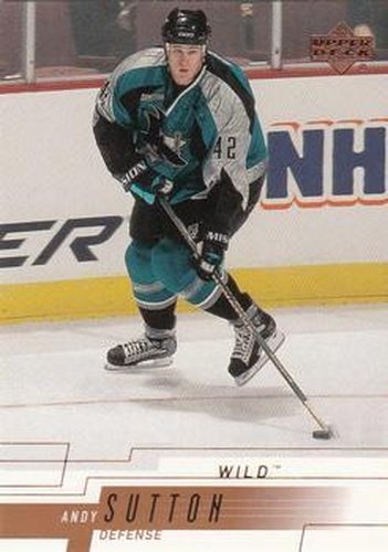 #89 Andy Sutton - Minnesota Wild - 2000-01 Upper Deck Hockey