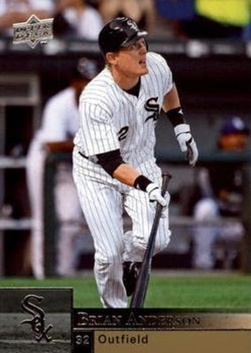 #89 Brian Anderson - Chicago White Sox - 2009 Upper Deck Baseball