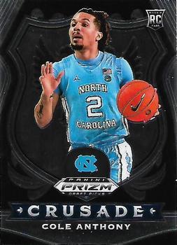 #89 Cole Anthony - North Carolina Tar Heels - 2020 Panini Prizm Draft Picks Collegiate Basketball