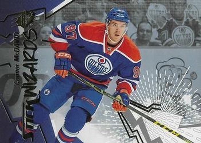 #89 Connor McDavid - Edmonton Oilers - 2015-16 SPx Hockey