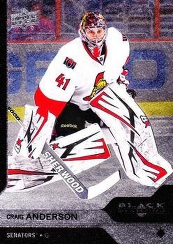 #89 Craig Anderson - Ottawa Senators - 2013-14 Upper Deck Black Diamond Hockey