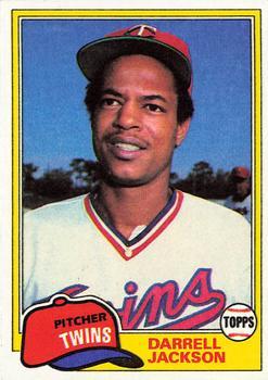 #89 Darrell Jackson - Minnesota Twins - 1981 Topps Baseball