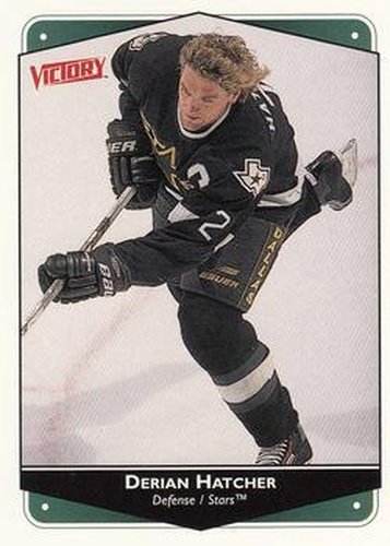 #89 Derian Hatcher - Dallas Stars - 1999-00 Upper Deck Victory Hockey