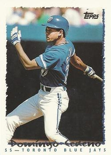 #89 Domingo Cedeno - Toronto Blue Jays - 1995 Topps Baseball