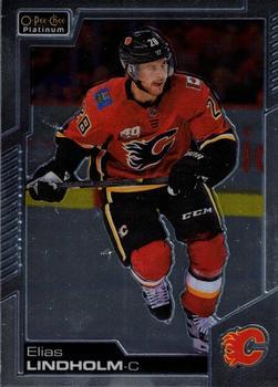 #89 Elias Lindholm - Calgary Flames - 2020-21 O-Pee-Chee Platinum Hockey